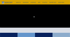 Desktop Screenshot of hgchristian.org
